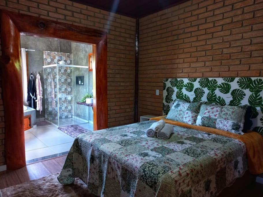 Chale Araucaria- Vale Das Pedras Mg Sapucaí-Mirim Exterior foto